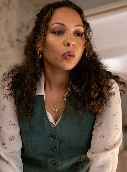 Jasmine Cephas Jones Lanterns S01 Suede Vest