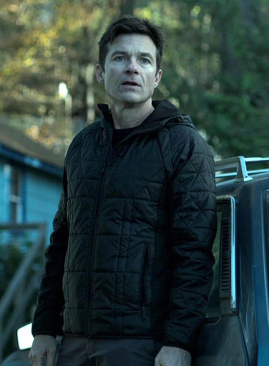 Jason Bateman Ozark Quilted Hooded Jacket