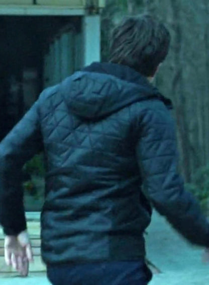 Jason Bateman Ozark Quilted Hooded Jacket