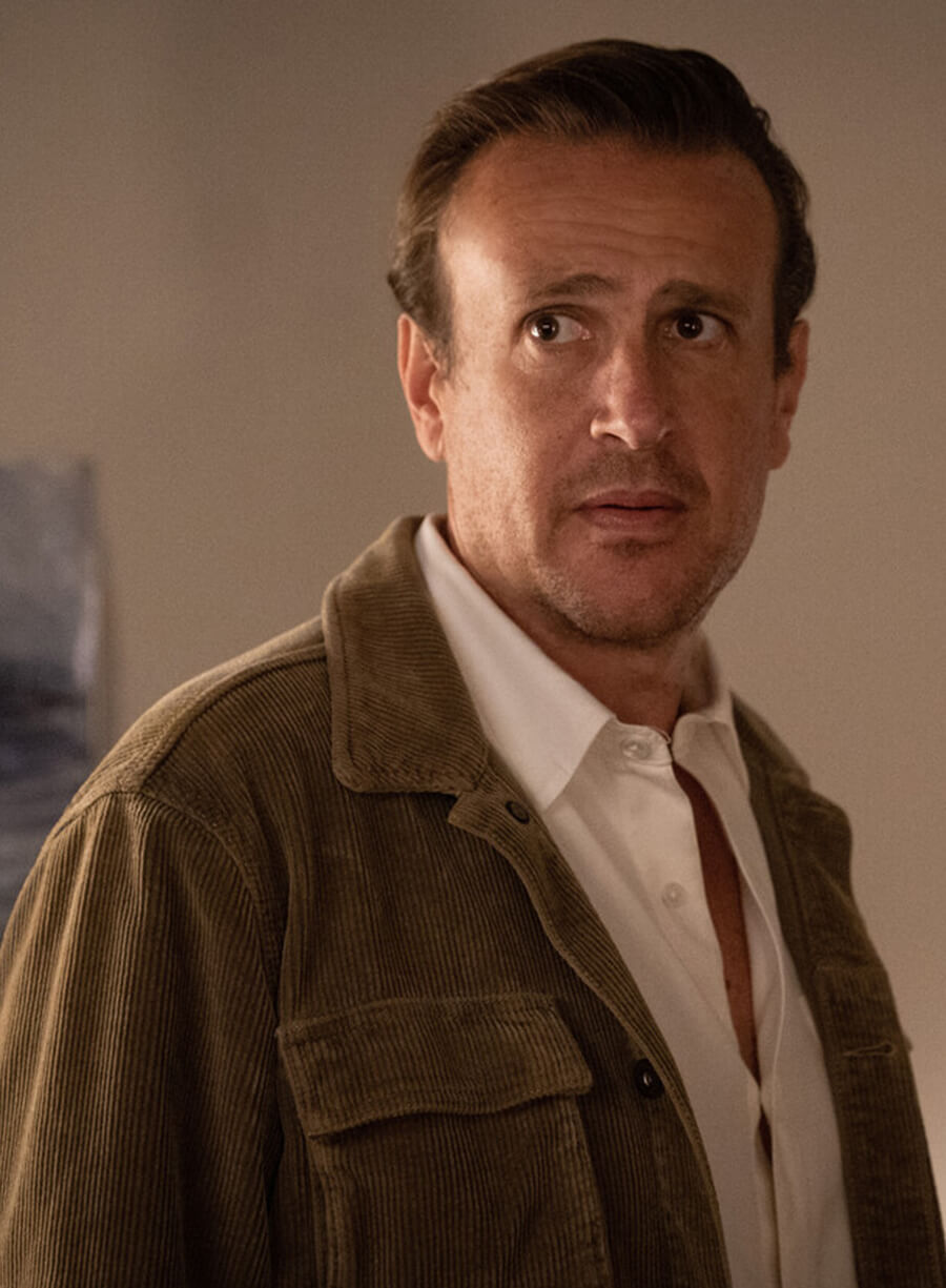 Jason Segel Shrinking Brown Jacket
