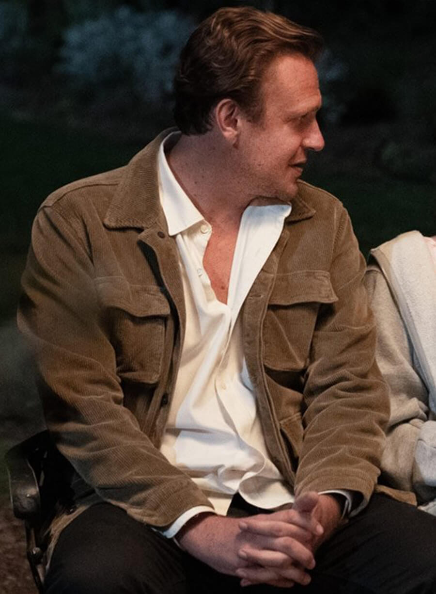 Jason Segel Shrinking Brown Jacket