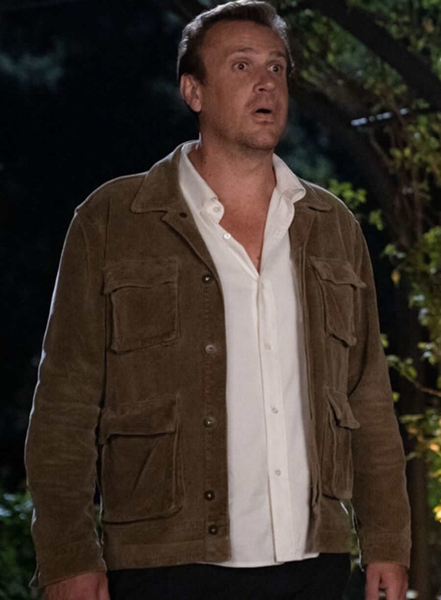 Jason Segel Shrinking Brown Jacket