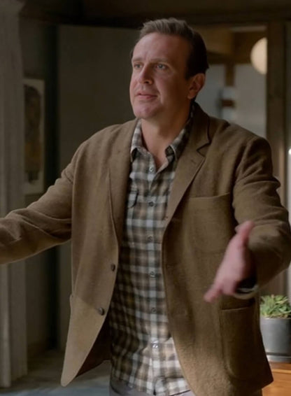 Jason Segel Shrinking S02 Wool Blazer