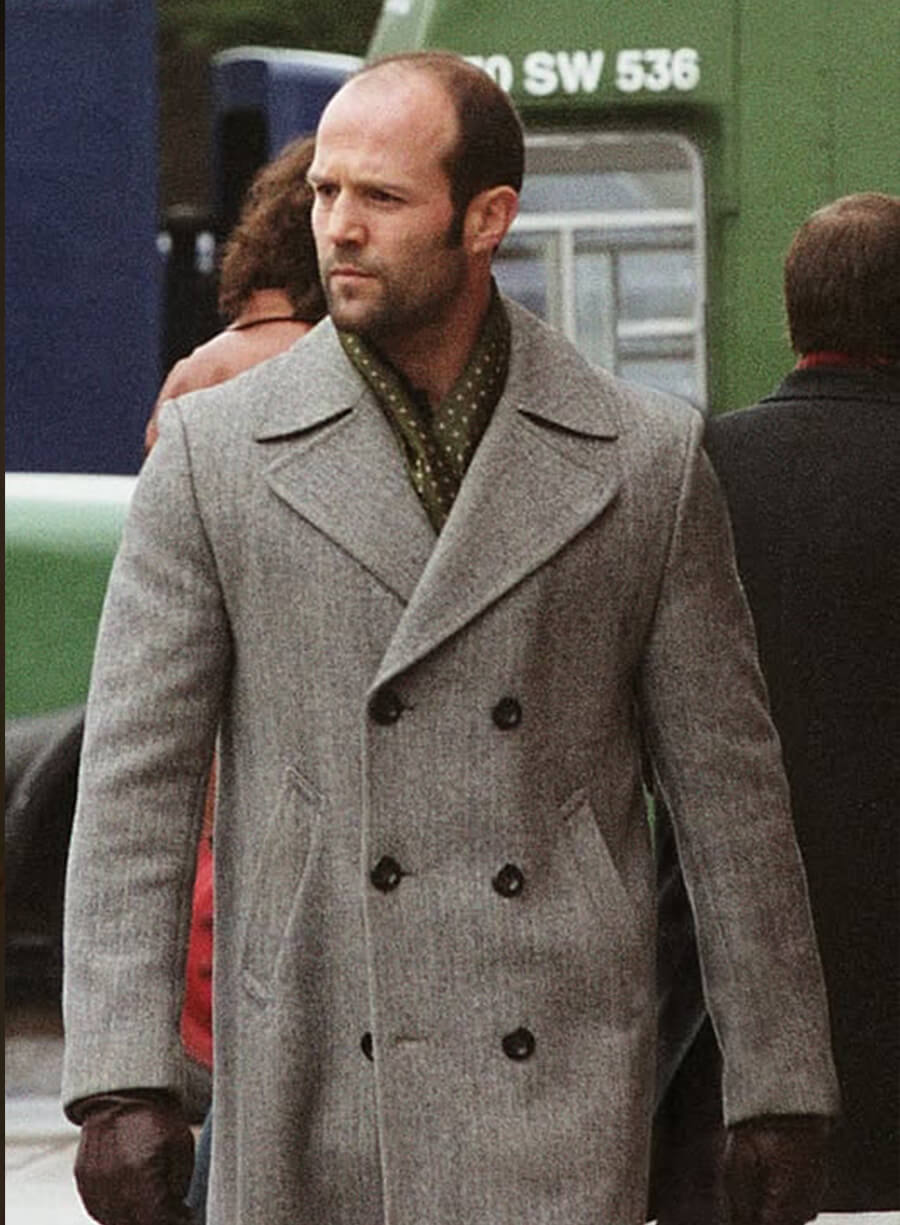 Jason Statham The Bank Job Grey Coat