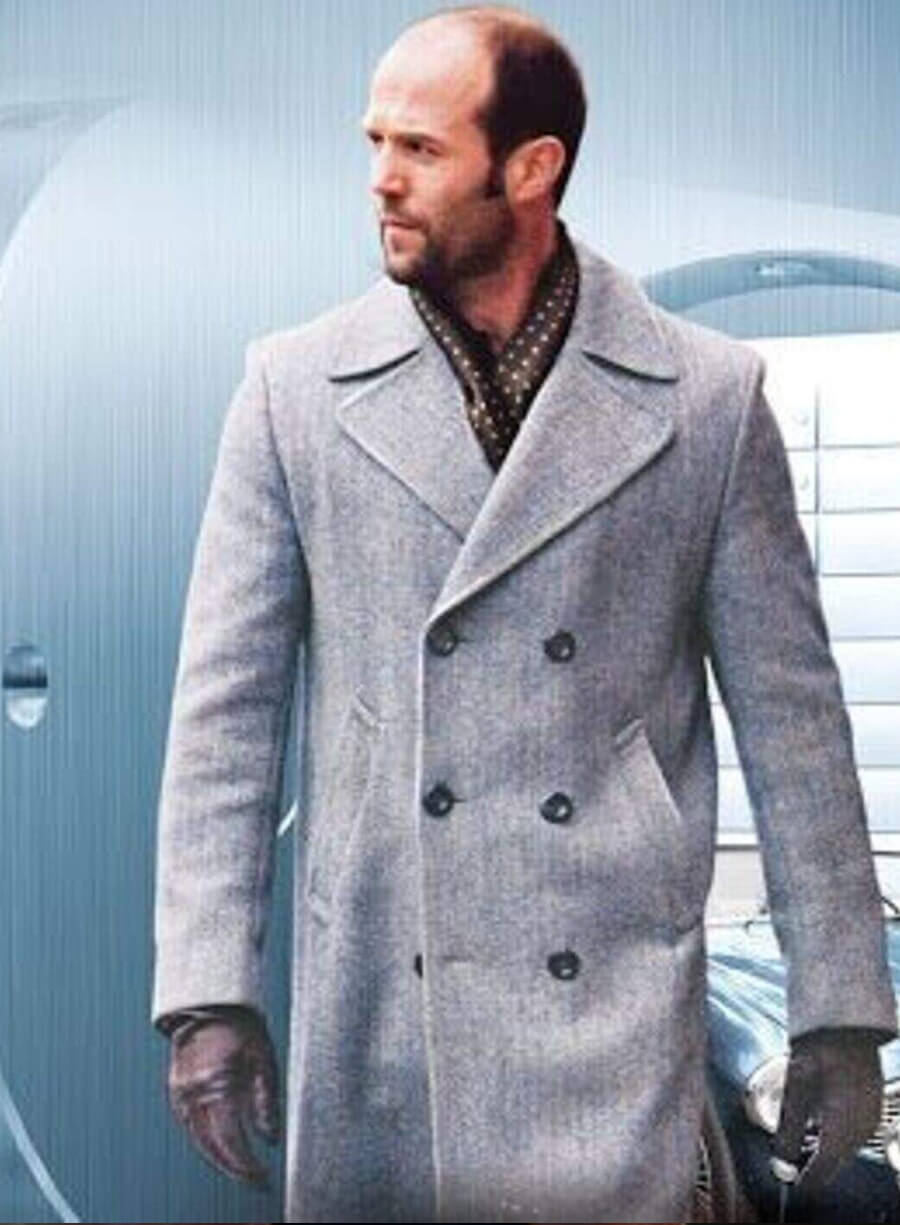 Jason Statham The Bank Job Grey Coat