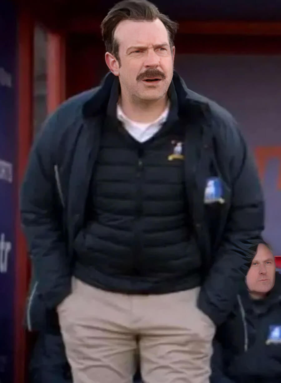 Jason Sudeikis Ted Lasso Black Jacket