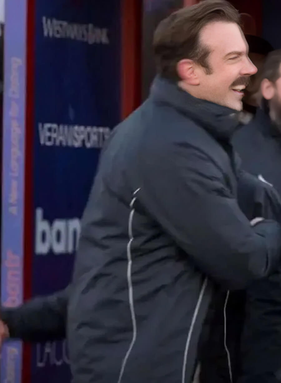 Jason Sudeikis Ted Lasso Black Jacket