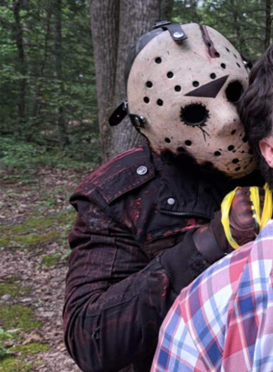 ジャケット・アウター Jason Never Hike In The Snow Jason Voorhees Jacket - Californiajacket