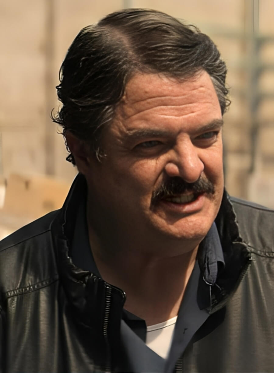 Jasper Krenn You Tv Series Black Leather jacket