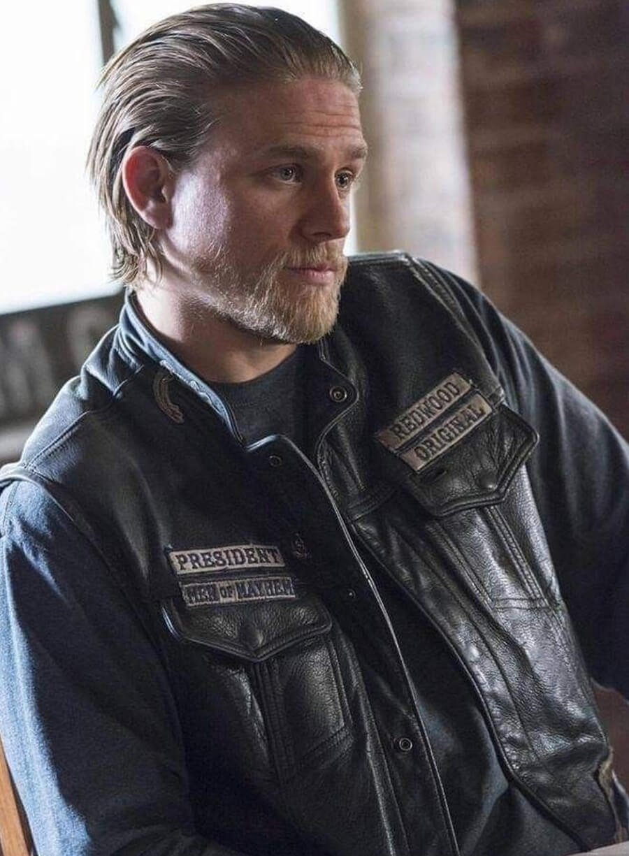 Jax Teller Sons of Anarchy Black Vest