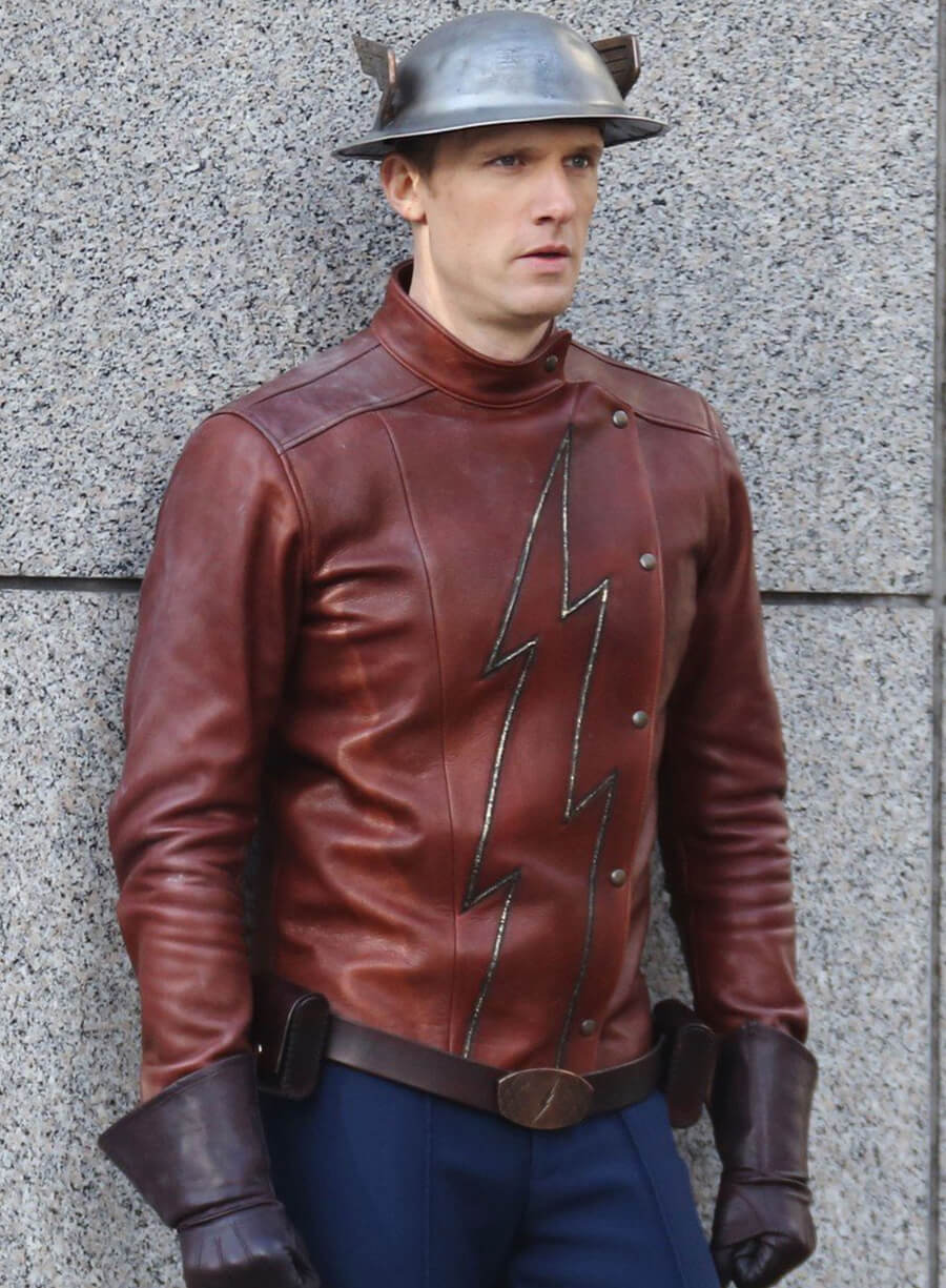 Jay Garrick The Flash Brown Leather Jacket