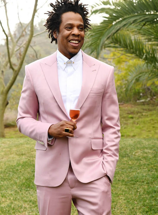 Jay-Z Pink Suit