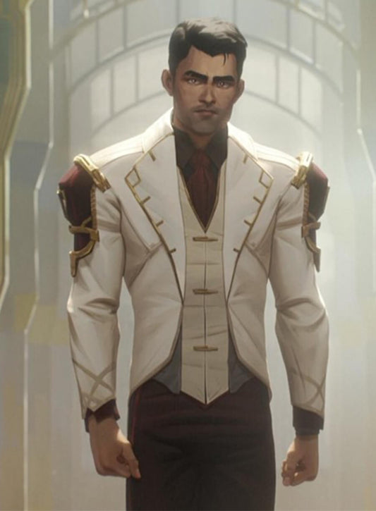 Jayce Arcane White Blazer
