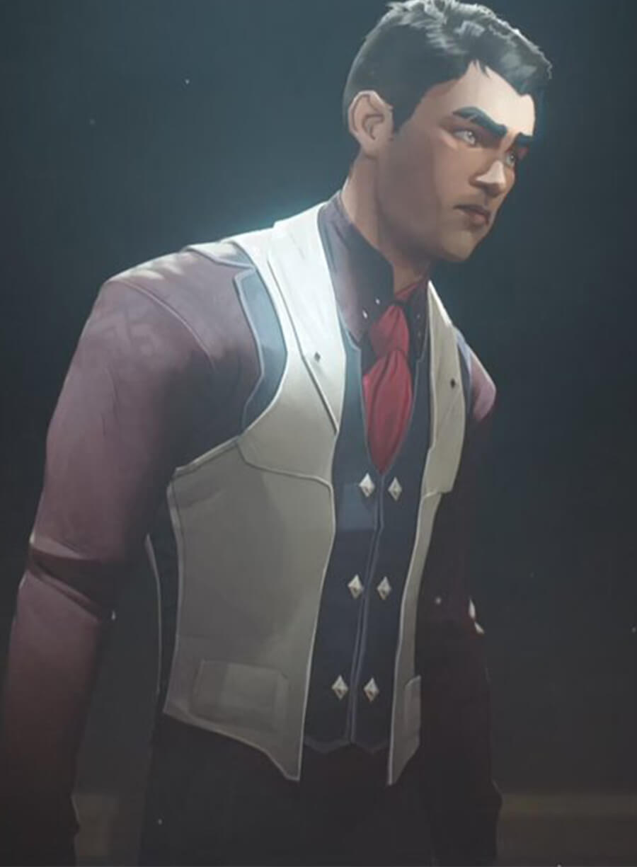 Jayce Arcane White Vest
