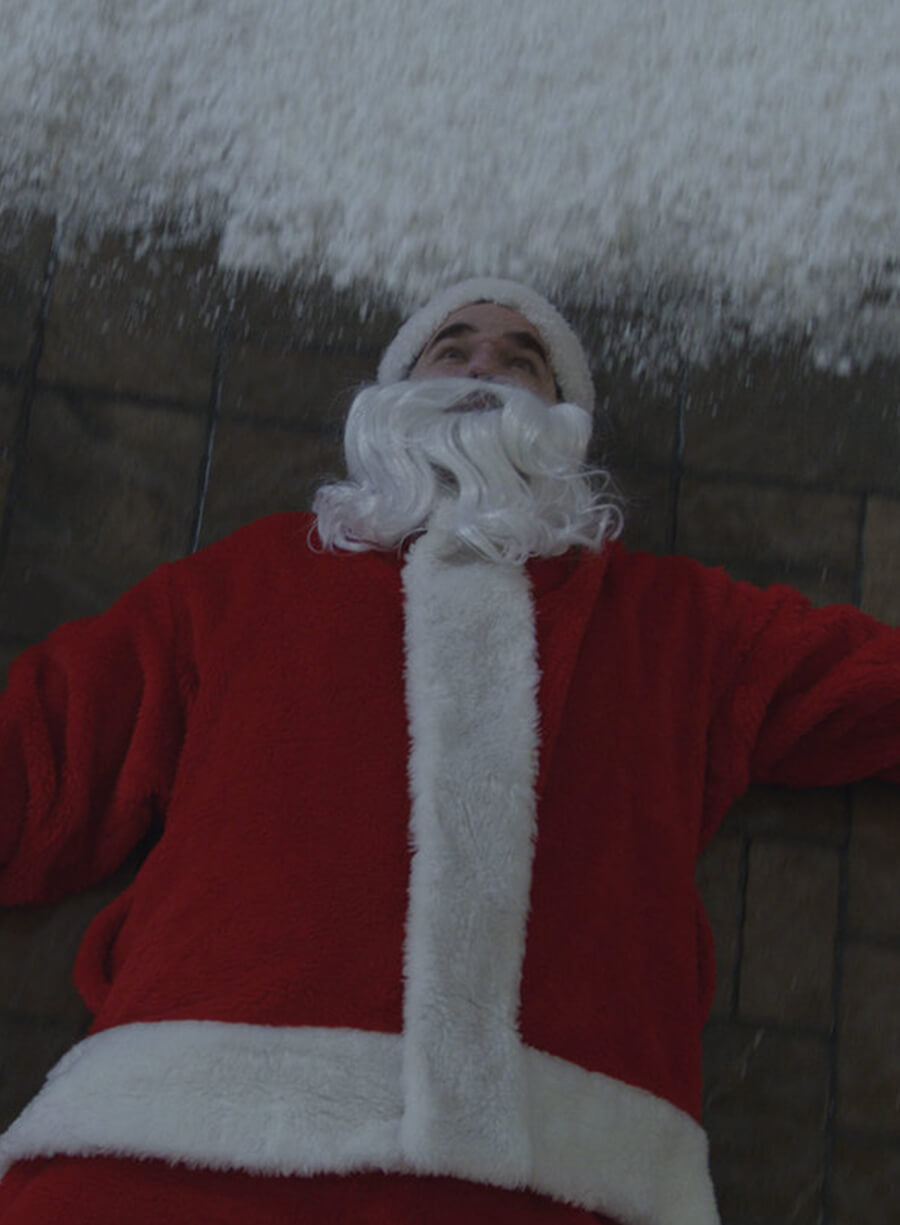 Jeff McKenzie Home Sweet Home Alone Santa Coat