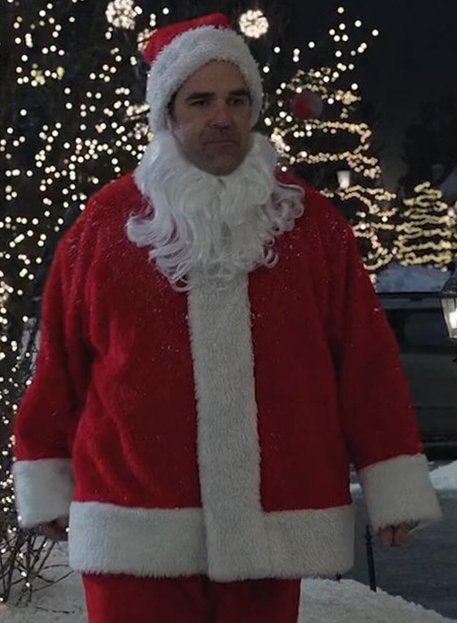 Jeff McKenzie Home Sweet Home Alone Santa Coat