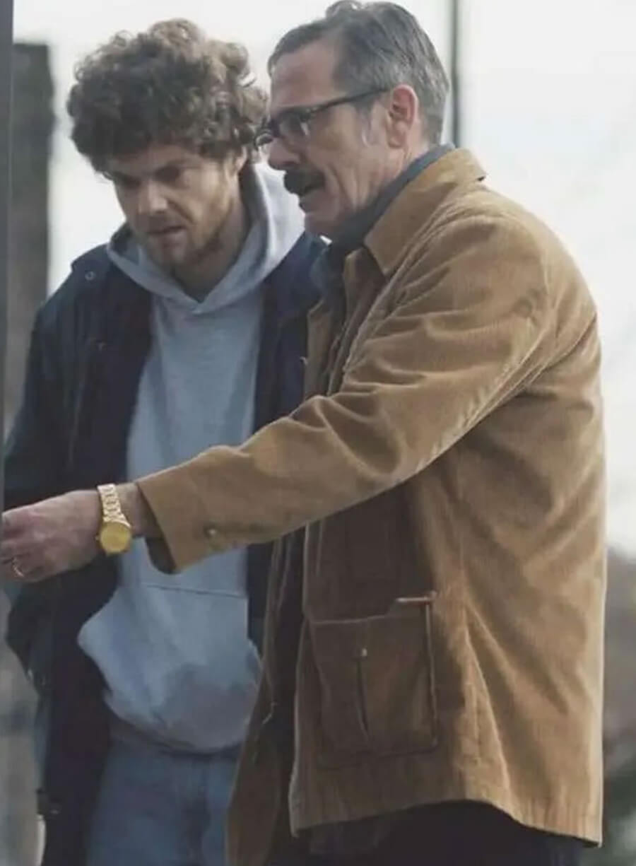 Jeffrey Dean Morgan Neighborhood Watch Brown Jacket