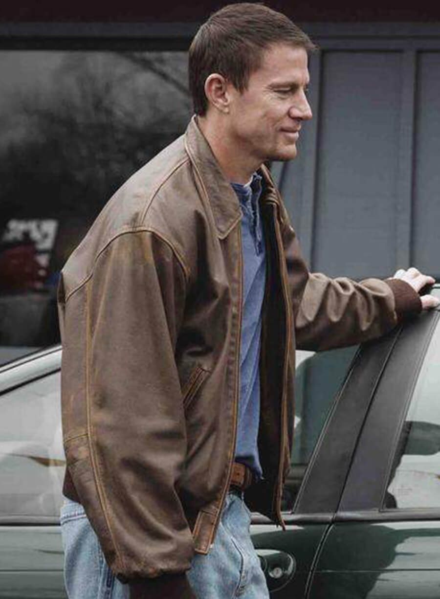 Jeffrey Manchester Roofman 2025 Leather Jacket