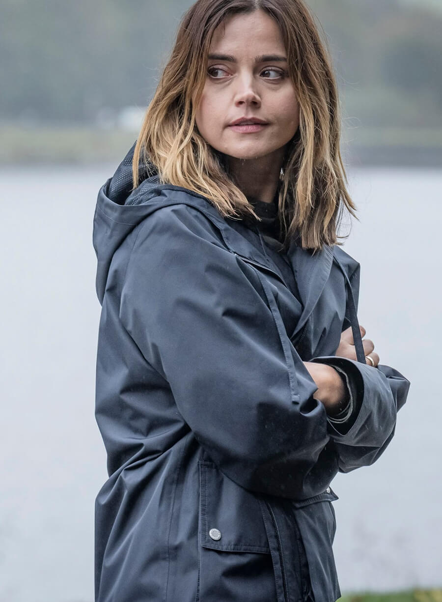 Jenna Coleman The Jetty S01 Hooded Jacket