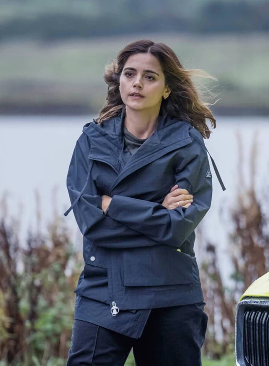 Jenna Coleman The Jetty S01 Hooded Jacket