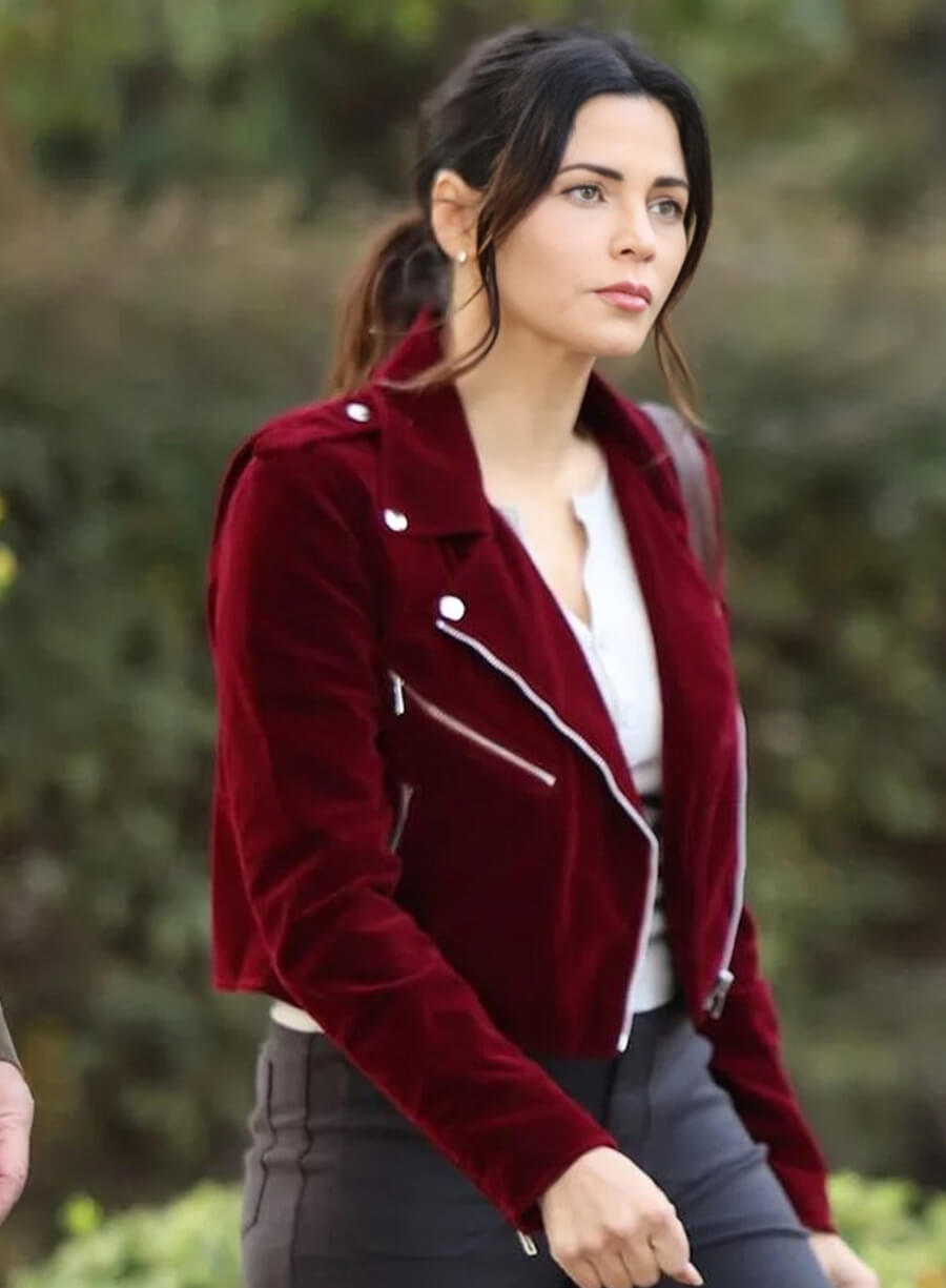 Jenna Dewan The Rookie S06 Velvet Jacket
