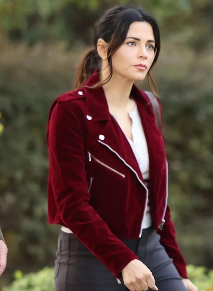 Jenna Dewan The Rookie S06 Velvet Jacket