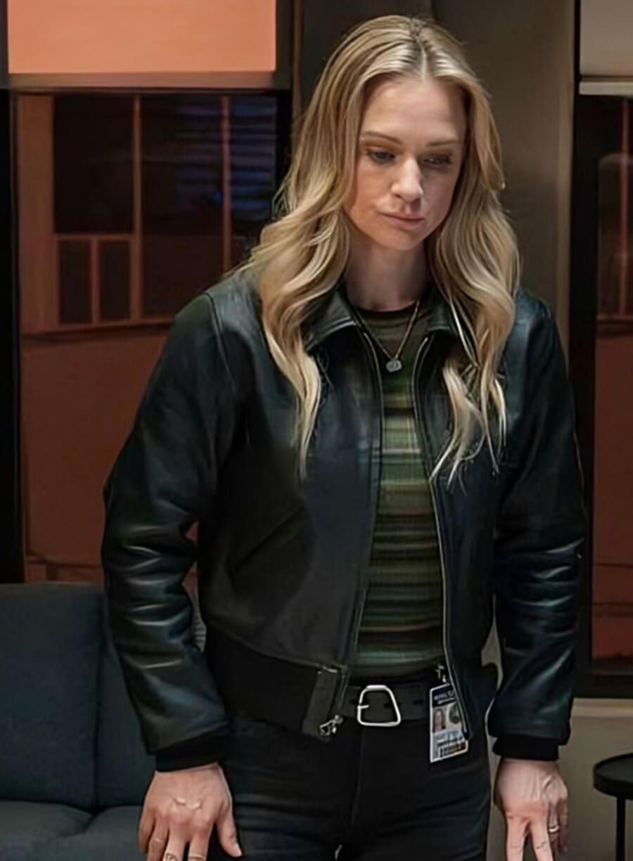 Jennifer Jareau Criminal Minds Black Leather Jacket