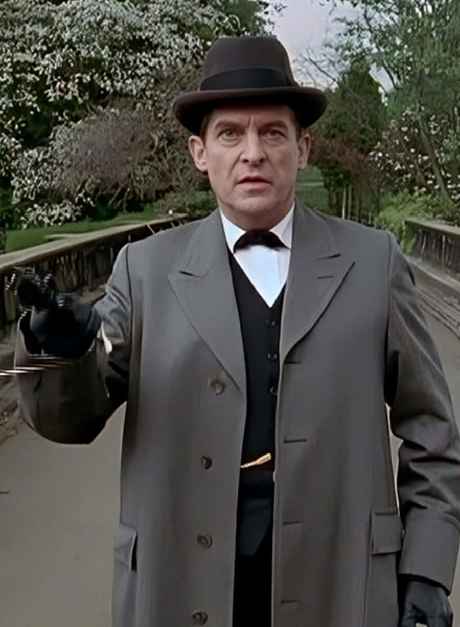 Jeremy Brett The Adventures of Sherlock Holmes Grey Coat