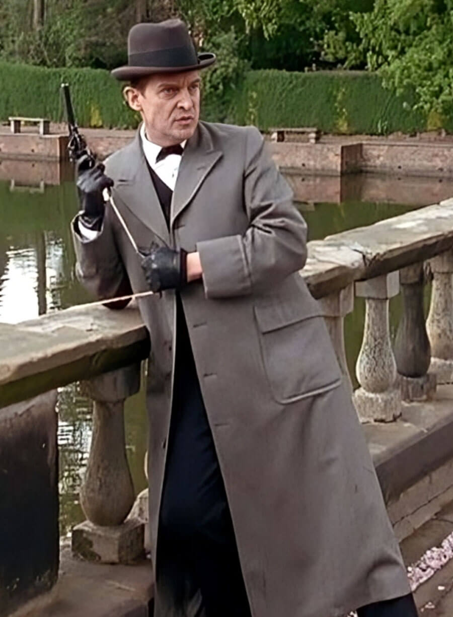 Jeremy Brett The Adventures of Sherlock Holmes Grey Coat