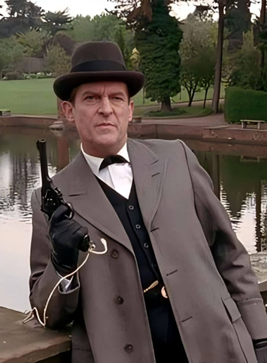 Jeremy Brett The Adventures of Sherlock Holmes Grey Coat