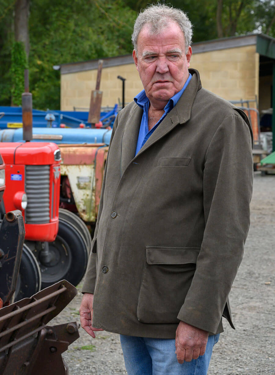 Jeremy Clarkson Clarkson’s Farm Grey Jacket