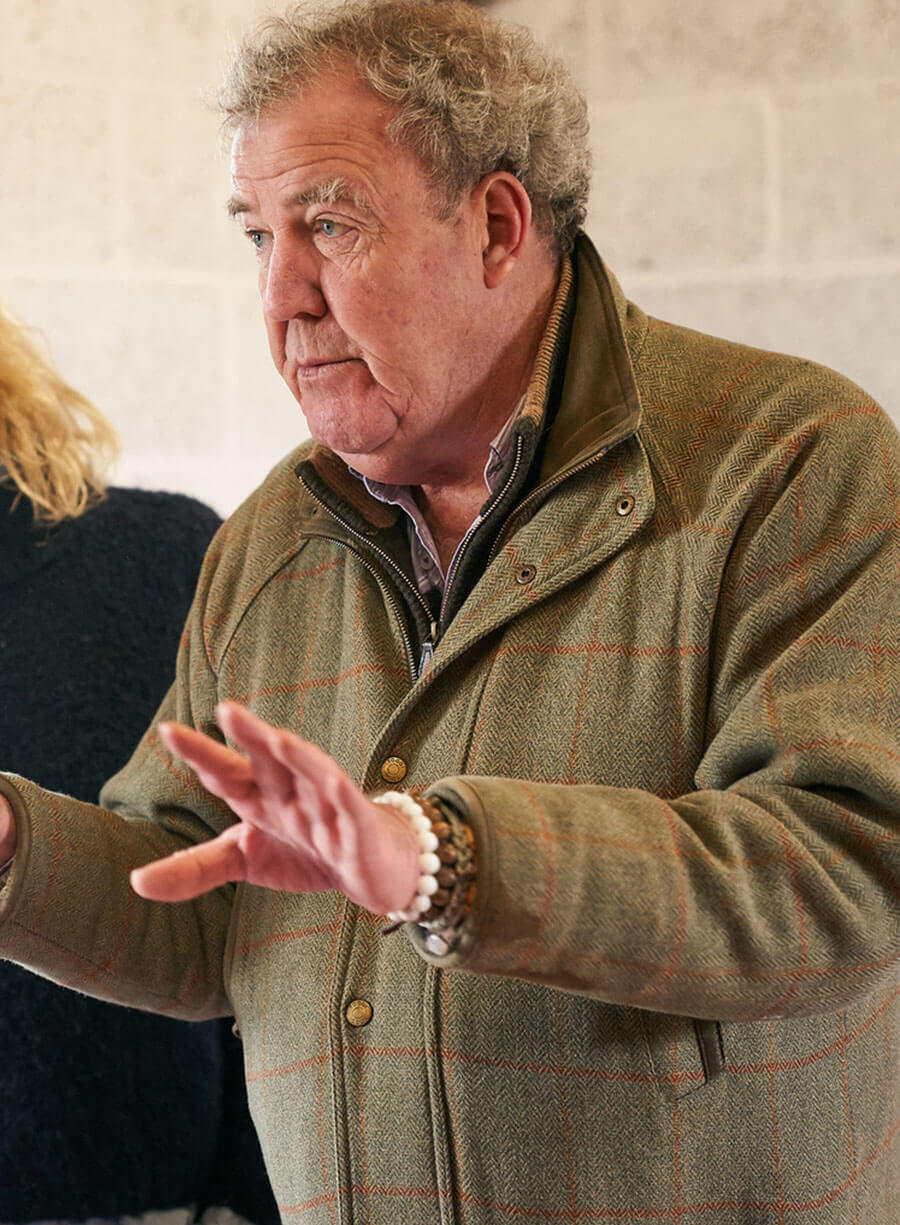 Jeremy Clarkson Clarkson’s Farm Wool Coat