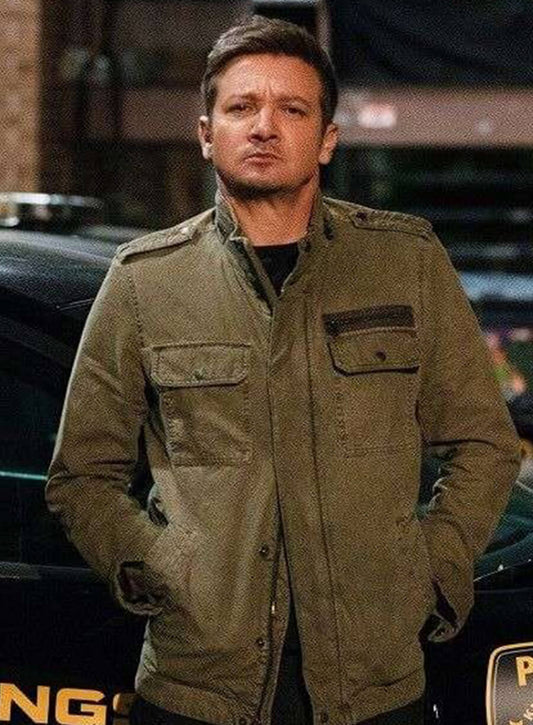 Jeremy Renner Mayor of Kingstown S02 Brown Jacket