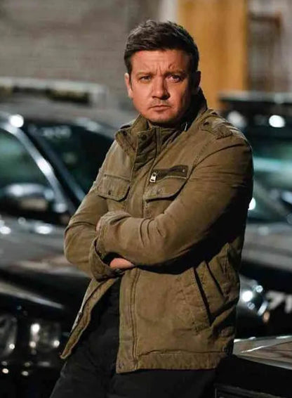Jeremy Renner Mayor of Kingstown S02 Brown Jacket