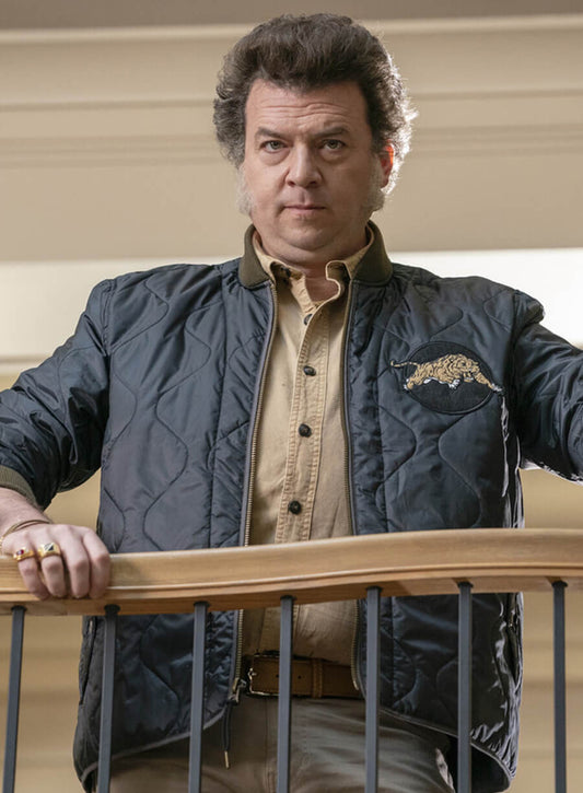 Jesse Gemstone The Righteous Gemstones Bomber Quilted Jacket