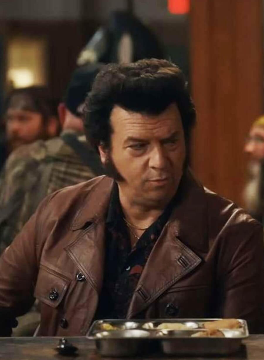 Jesse Gemstone The Righteous Gemstones Brown Leather Jacket
