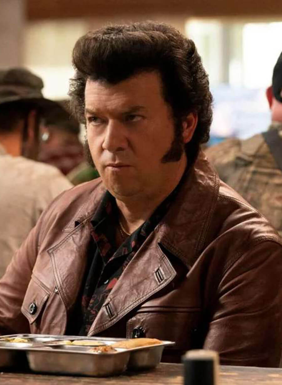 Jesse Gemstone The Righteous Gemstones Brown Leather Jacket