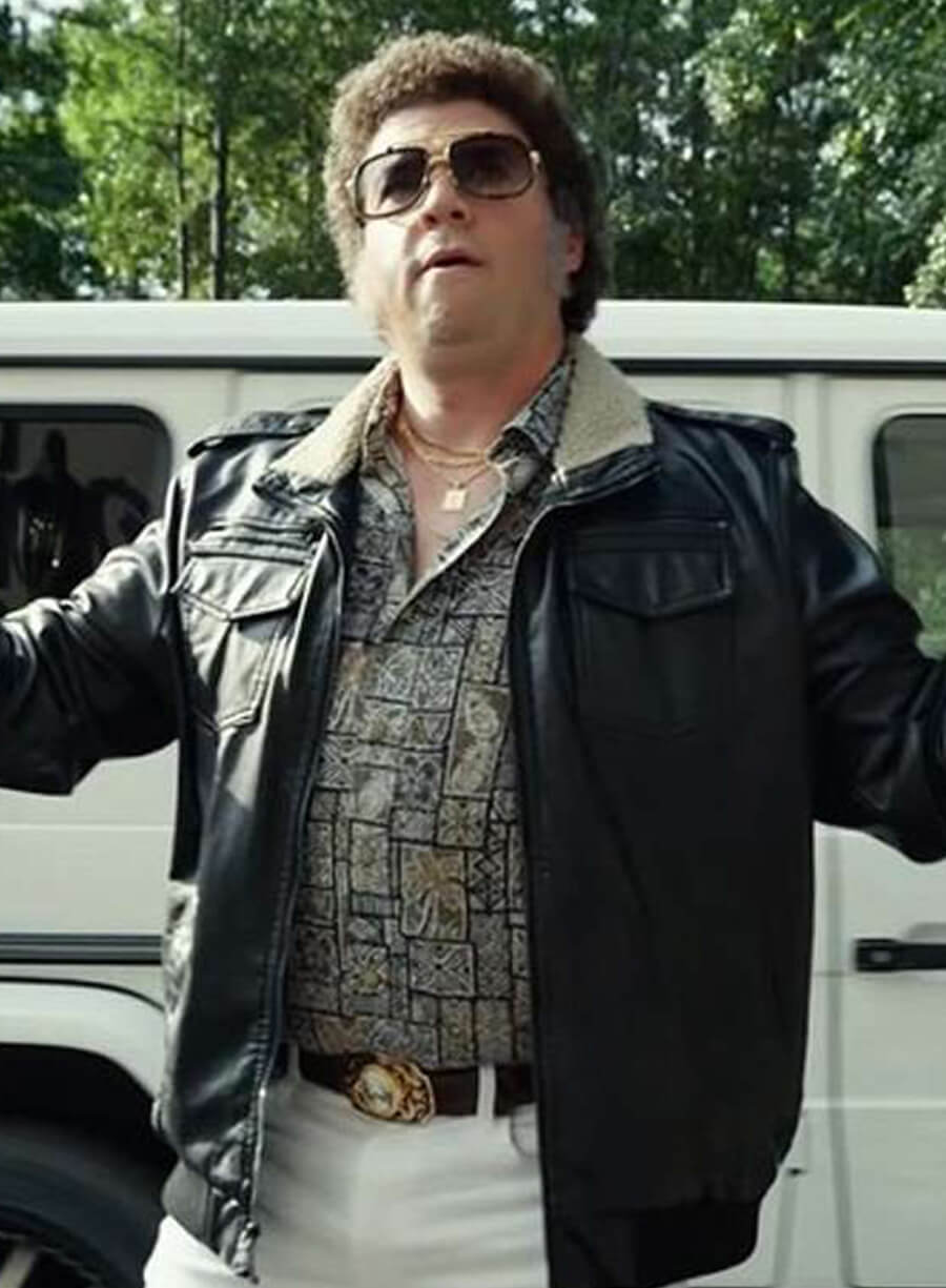 Jesse Gemstone The Righteous Gemstones Shearling Leather Jacket