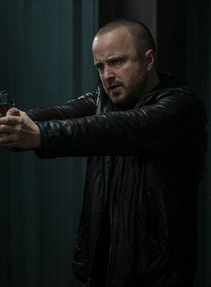 Jesse Pinkman Breaking Bad Brown Leather Jacket