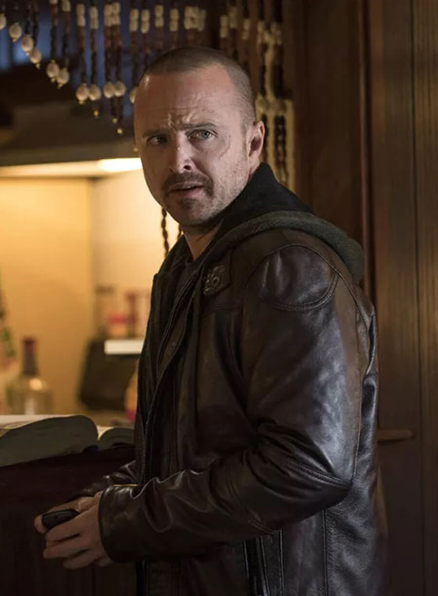 Jesse Pinkman Breaking Bad Brown Leather Jacket