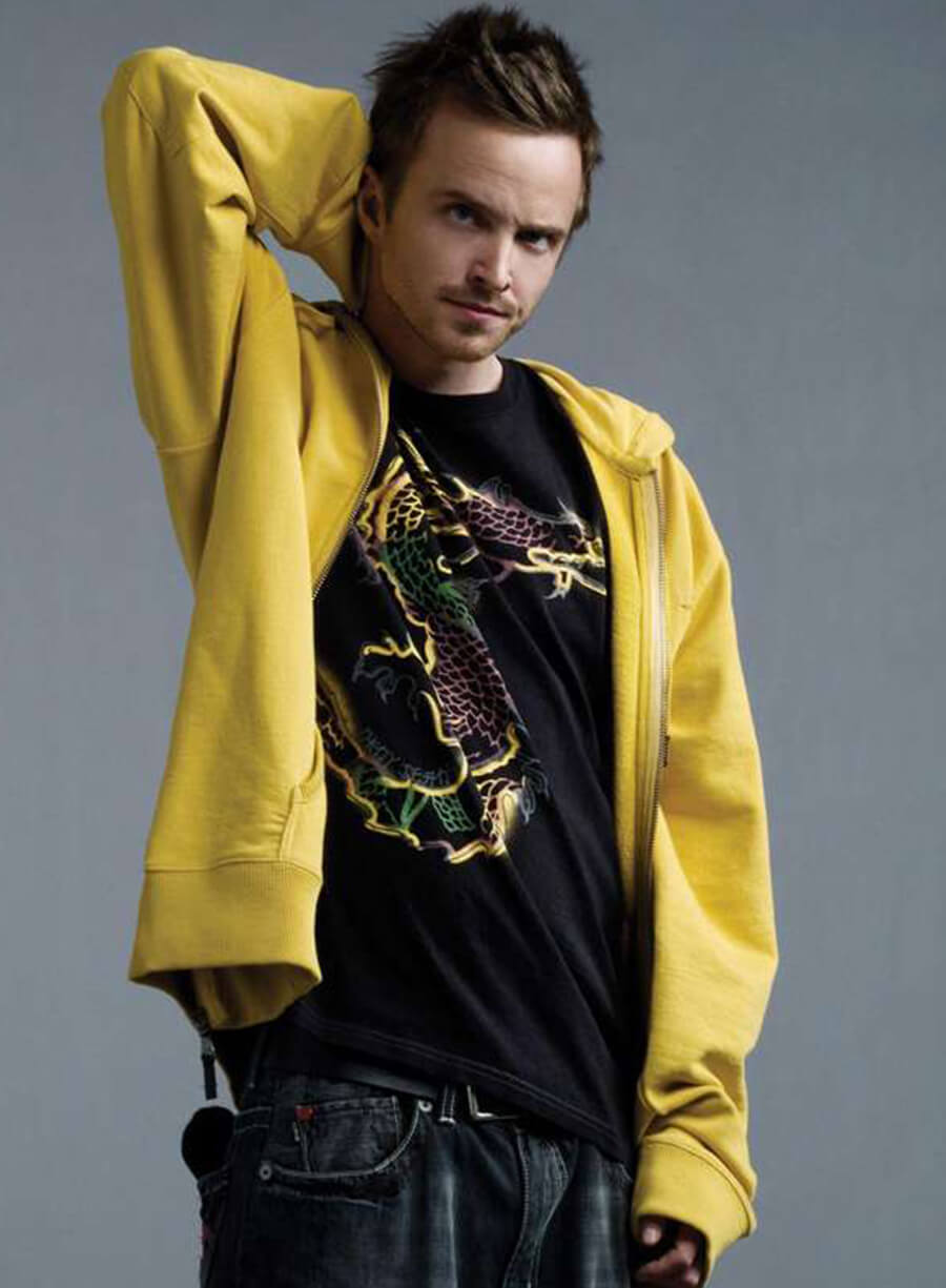 Jesse Pinkman Breaking Bad Costume Yellow Hoodie
