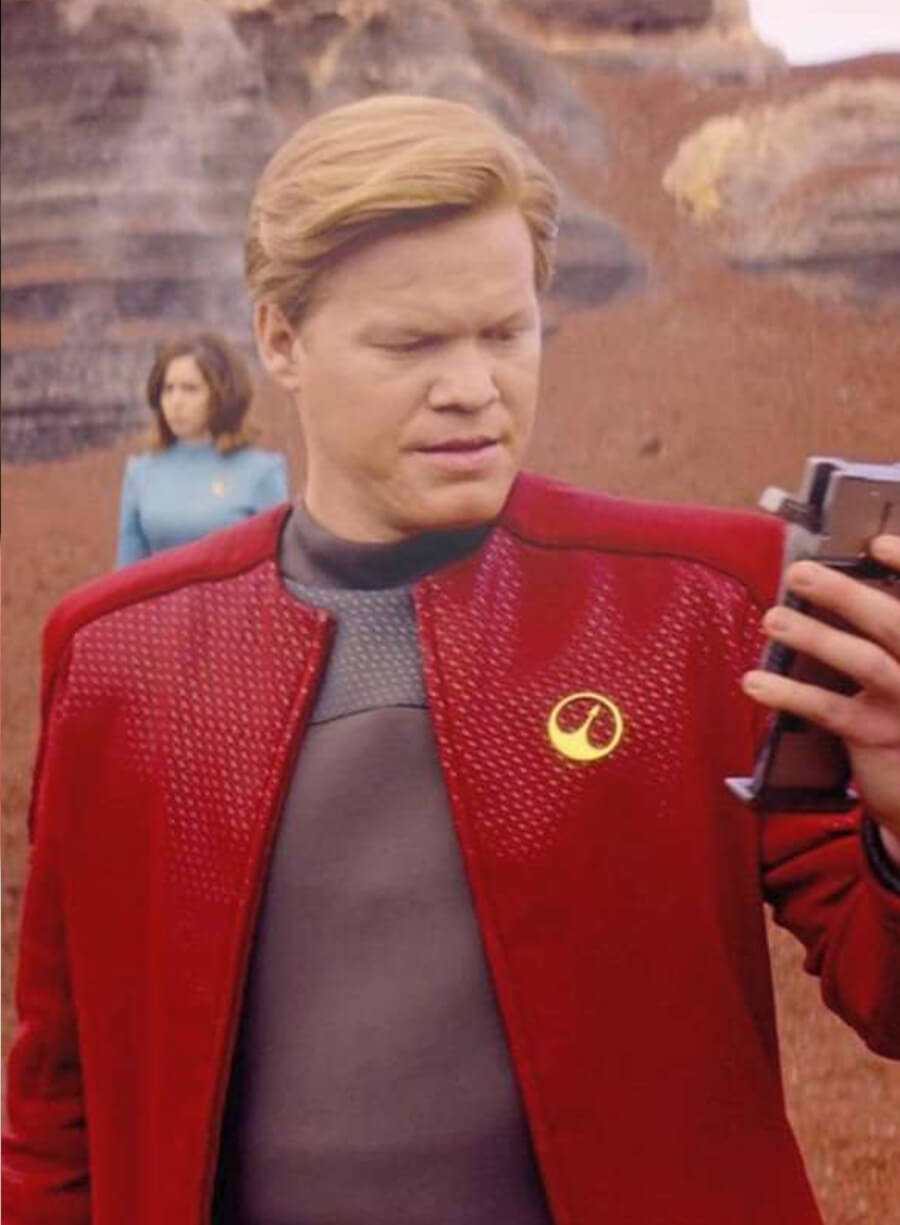  Jesse Plemons Black Mirror Red jacket