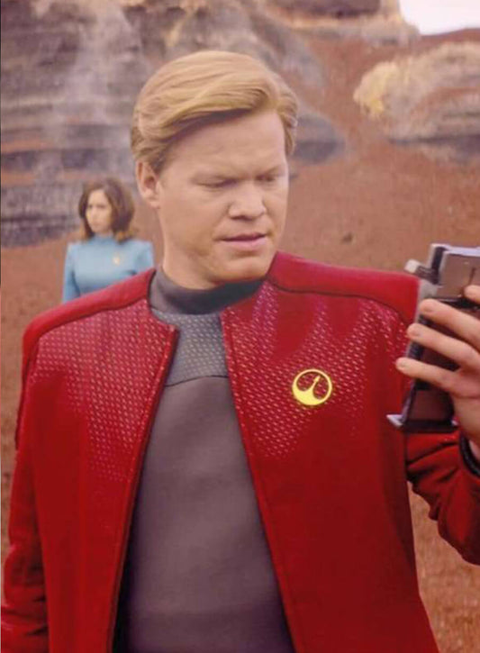  Jesse Plemons Black Mirror Red jacket
