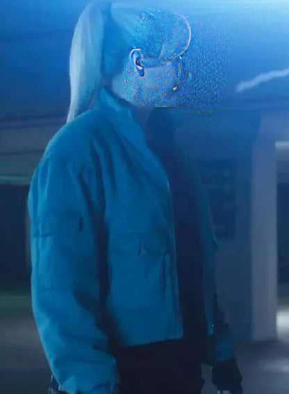 Jessica McNamee Mortal Kombat II Green Jacket