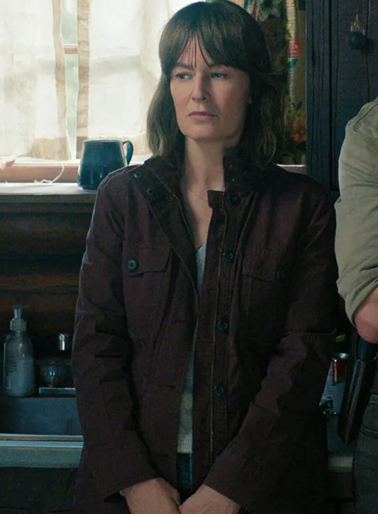 Jill Bodwin Untamed Maroon Jacket