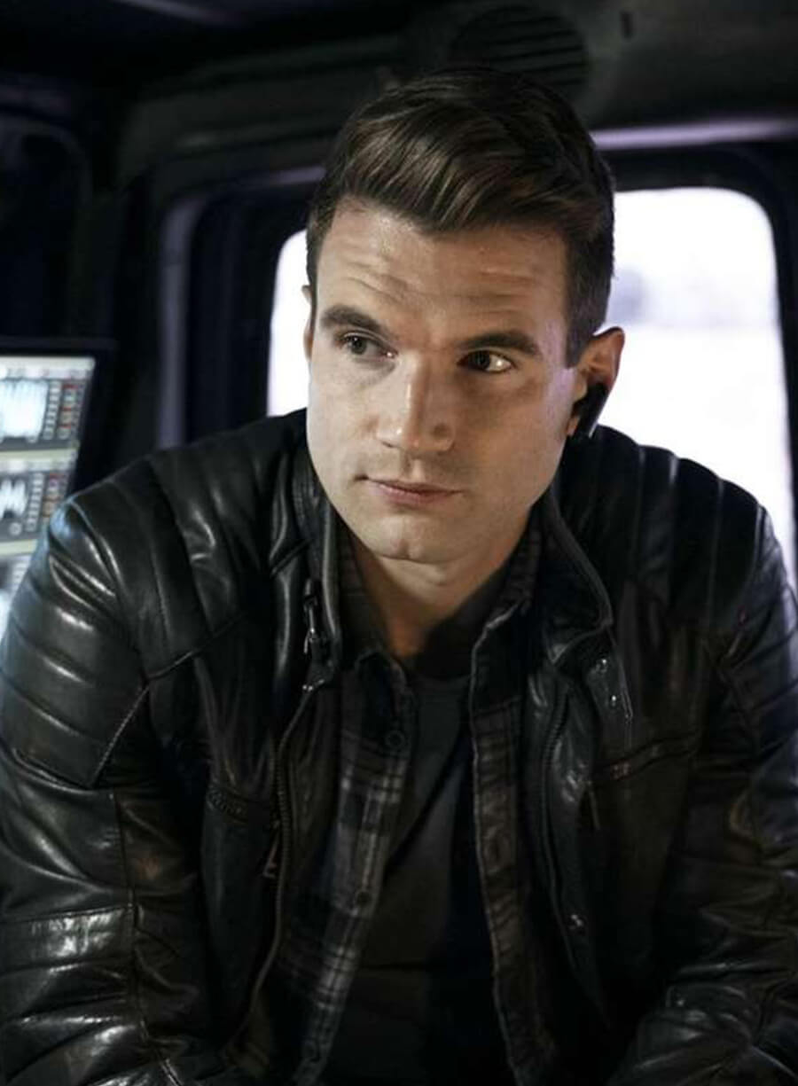 Jim Street S.W.A.T. S03 Black Leather Jacket