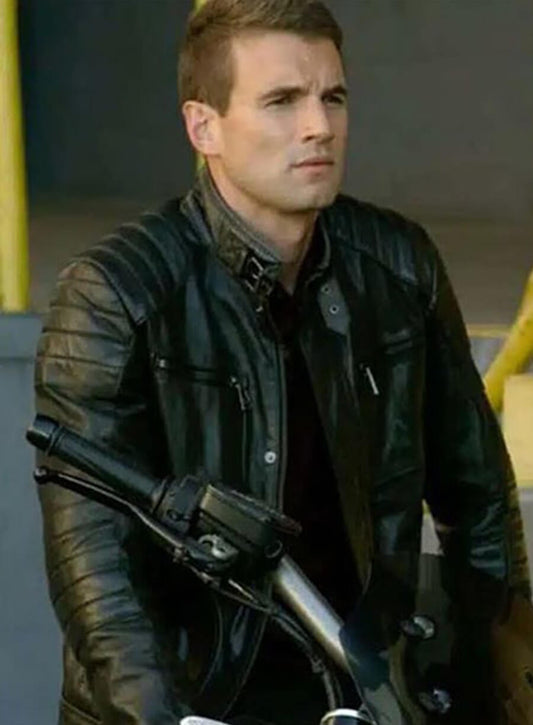 Jim Street S.W.A.T. S03 Black Leather Jacket