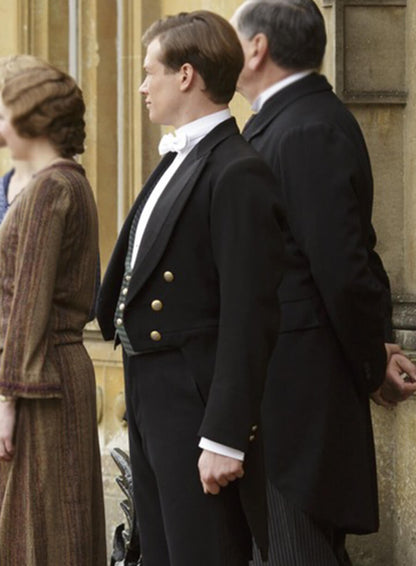 Jimmy Kent Downton Abbey Black Tailcoat