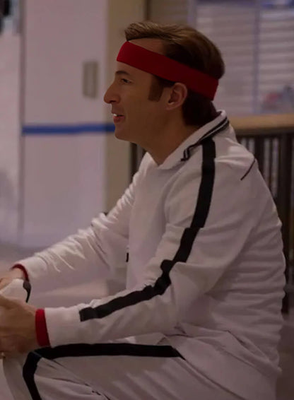 Jimmy McGill Better Call Saul White Track Jacket