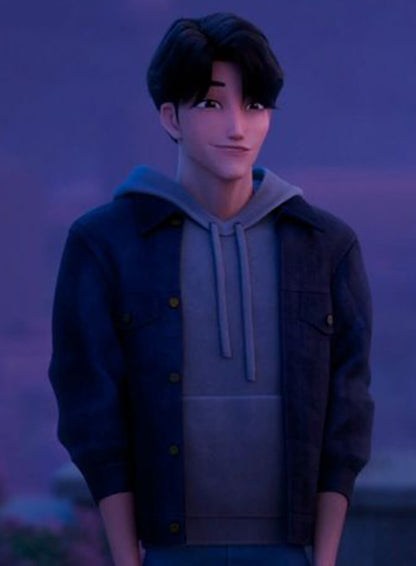 Jinu KPop Demon Hunters Blue Jacket